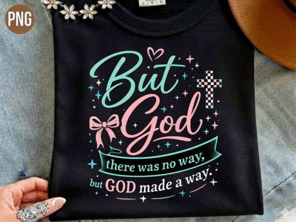 Christian Religious Faith God Quote PNG for T-Shirt Designs