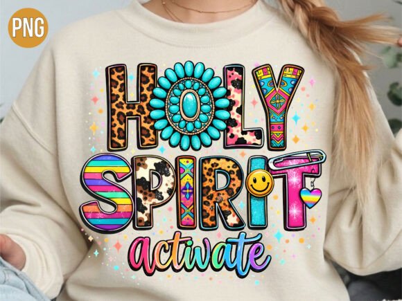 Holy Spirit Western Christian PNG Shirt
